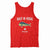 Brickline Bait-N-Hook Tank Top for Mens - Red