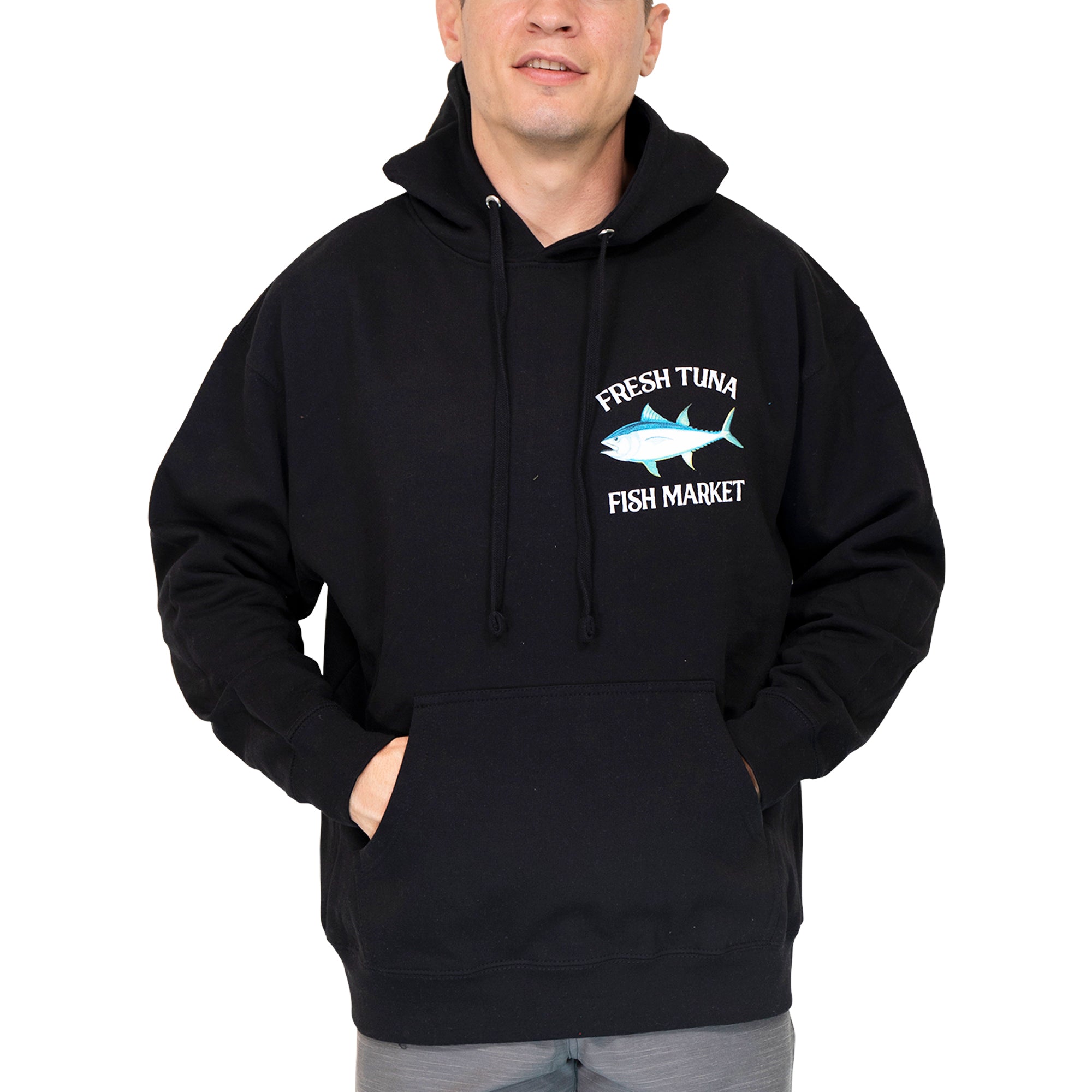 FRESH TUNA HOODIE BLACK