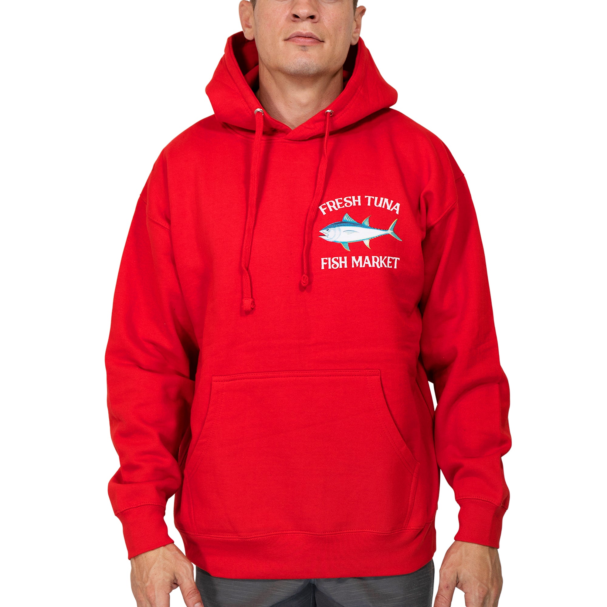 FRESH TUNA HOODIE RED