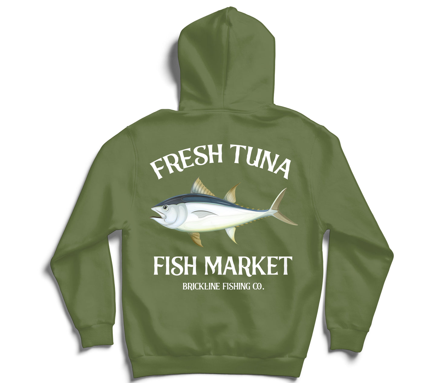 Tuna Flag Zip Sweatshirt – Accurate Fishing